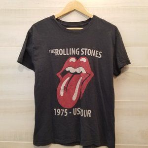 {M/L} The Rolling Stone Mouth Tongue Band Tee Shirt